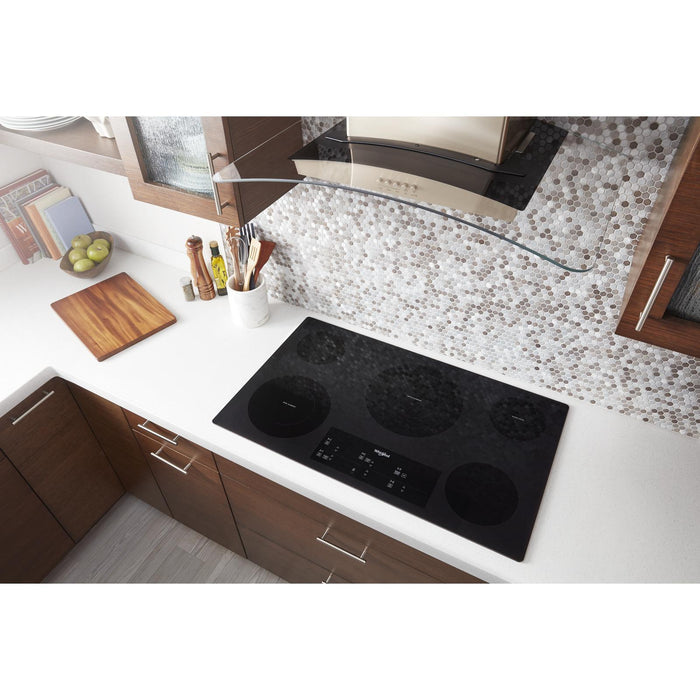 Whirlpool 36\" Electric Ceramic Glass Cooktop - WCE97US6KB