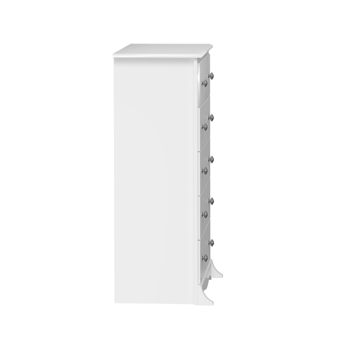 Monterey 5-Drawer Chest - White