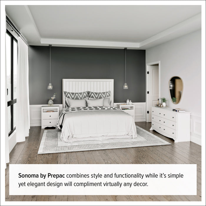 Monterey 5-Drawer Chest - White