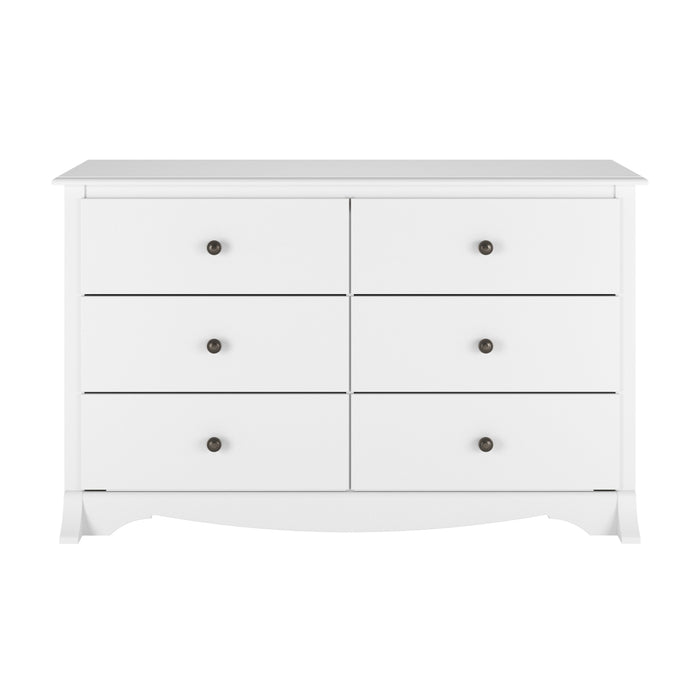 Monterey Kids 6-Drawer Dresser - White