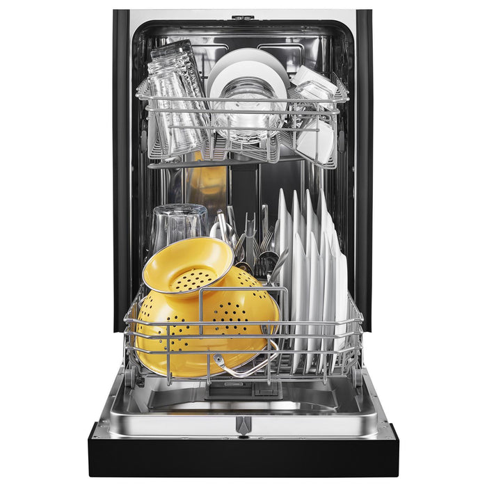 Whirlpool Small-Space Compact Dishwasher with Stainless Steel Tub - WDPS5118PB