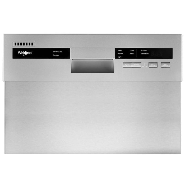 Whirlpool Small-Space Compact Dishwasher with Stainless Steel Tub - WDPS5118PM