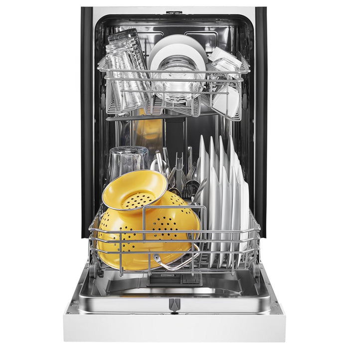 Whirlpool Small-Space Compact Dishwasher with Stainless Steel Tub - WDPS5118PW