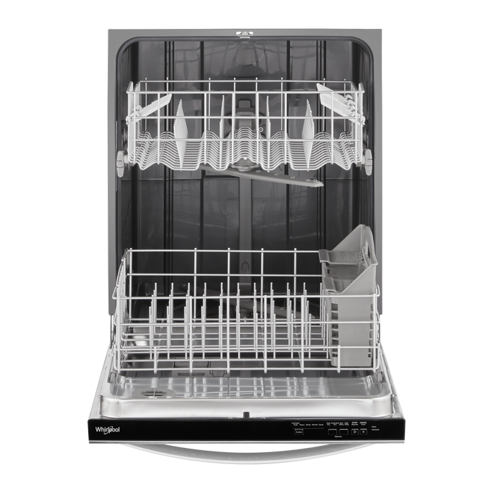 Whirlpool 24\" 55 dBA Built-In Top-Control Dishwasher - Fingerprint Resistant Stainless Steel - WDT54… 