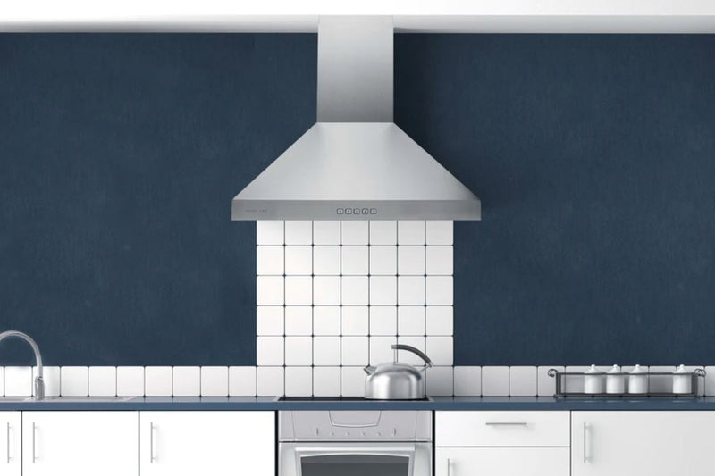 Hauslane Pro 30\" Convertible Matte White Wall-Mount Range Hood - WM-530WHT-30P