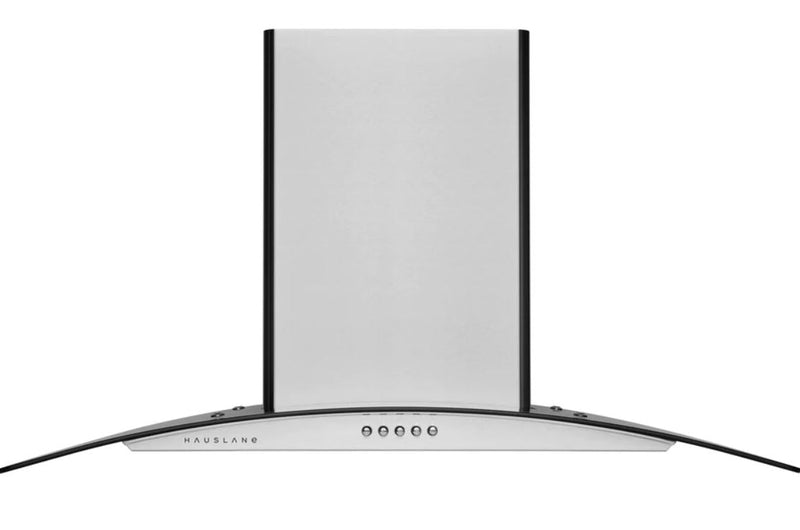 Hauslane 30\" Glass Canopy Wall Mount Range Hood - WM-600SS-30
