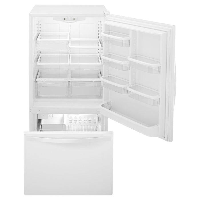 Whirlpool 19 Cu. Ft. Bottom-Freezer Refrigerator - WRB329DFBW