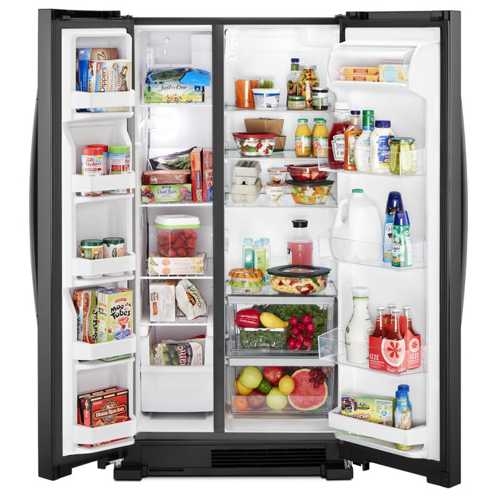 Whirlpool 22 Cu. Ft. Side-by-Side Refrigerator – WRS312SNHB