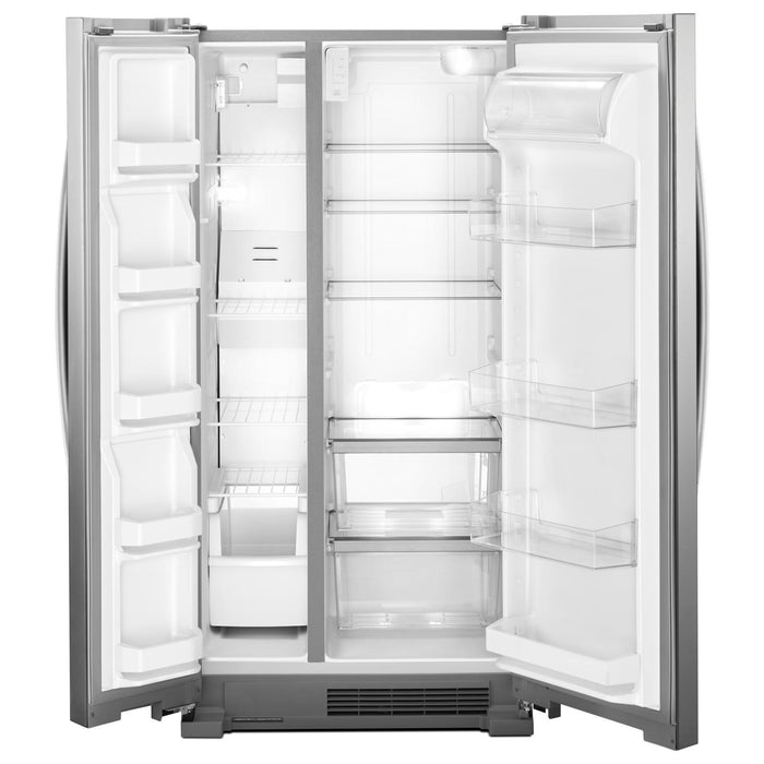 Whirlpool 22 Cu. Ft. Side-by-Side Refrigerator – WRS312SNHM