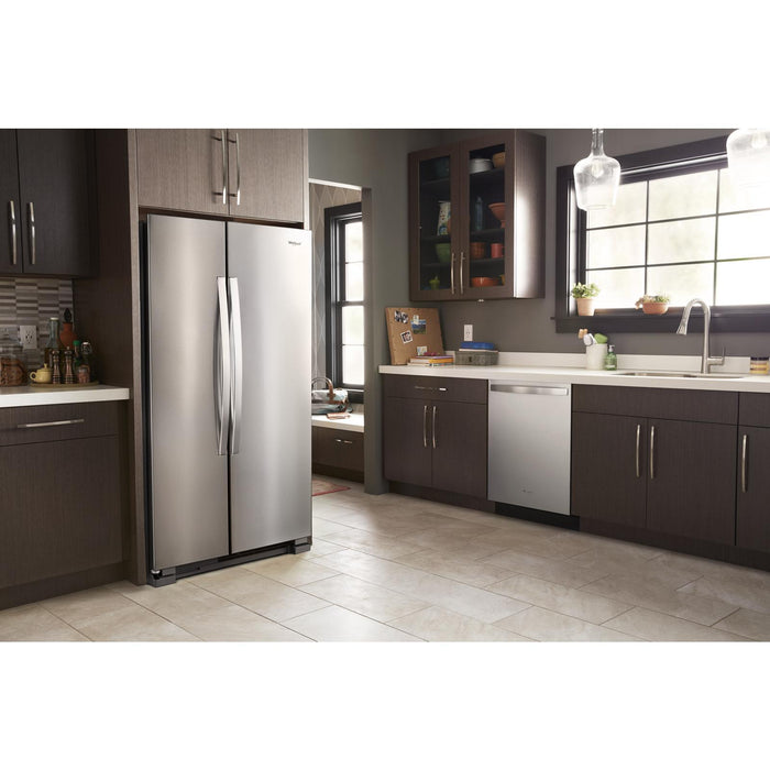 Whirlpool 22 Cu. Ft. Side-by-Side Refrigerator – WRS312SNHM