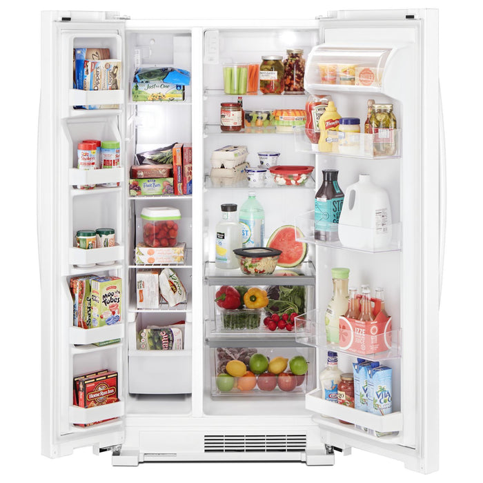 Whirlpool 22 Cu. Ft. Side-by-Side Refrigerator – WRS312SNHW