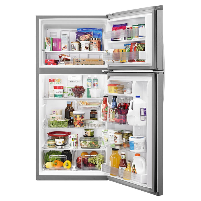 Whirlpool 19.2 Cu. Ft. Top-Freezer Refrigerator – WRT549SZDM