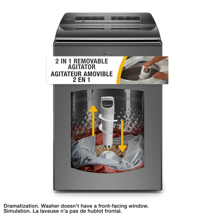 Whirlpool 6.0 Cu. Ft. Top-Load Washer with 2-in-1 Removable Agitator - WTW8127LC