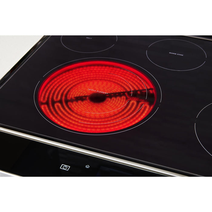 Whirlpool 6.4 Cu. Ft. Smart Slide-in Electric Range with Frozen Bake™ Technology - YWEE750H0HV