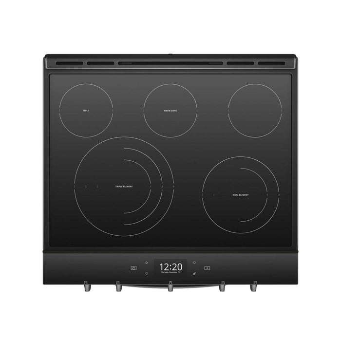Whirlpool 6.4 Cu. Ft. Smart Slide-in Electric Range with Frozen Bake™ Technology - YWEE750H0HV