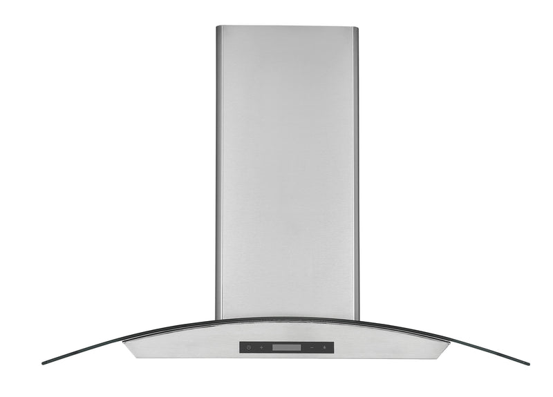Ancona IGCB636 36\" Island Glass Stainless Steel Range Hood - AN-1406 