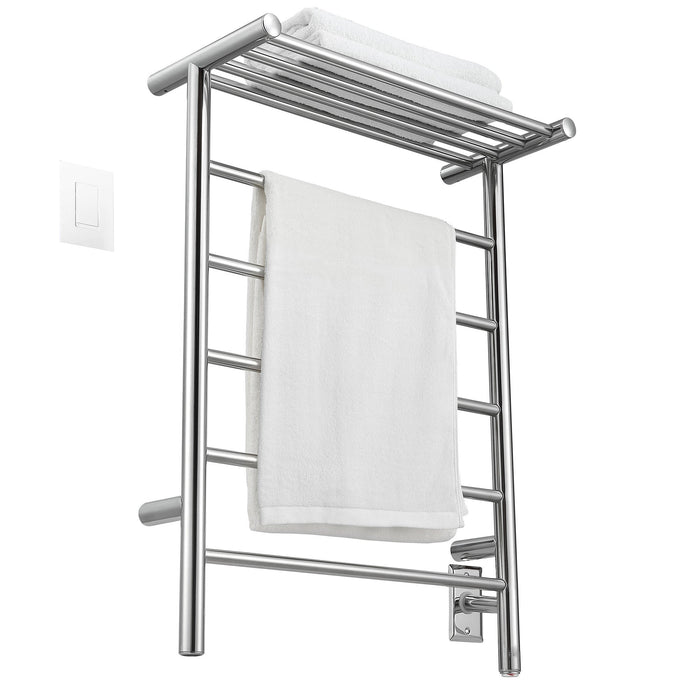Ancona Miazzo 5-Bar Electric Wall Mount Towel Warmer with Wi-Fi Timer - AN-5445-WF01 