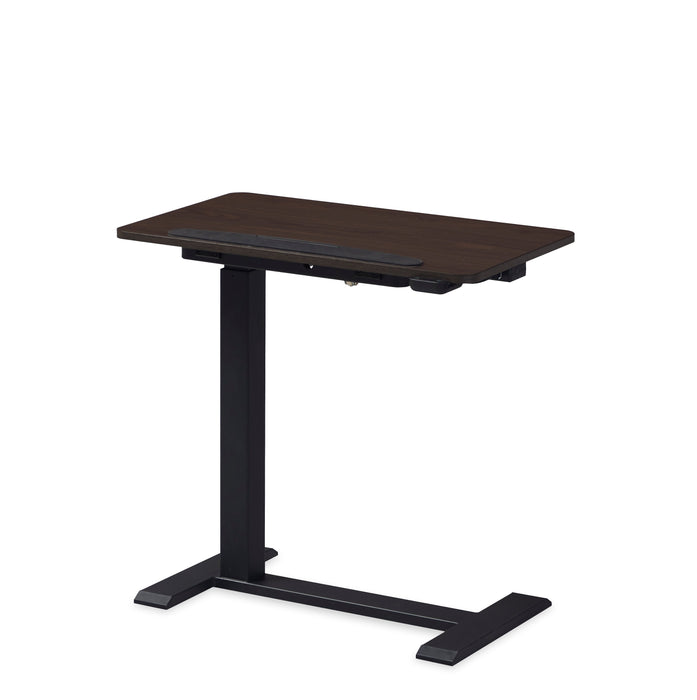 Aaron 26.77\" Height-Adjustable Office Desk with a Lift Top - Walnut