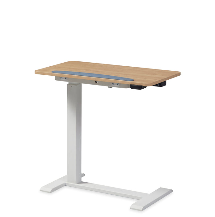 Aaron 26.77\" Height-Adjustable Office Desk with a Lift Top - Oak