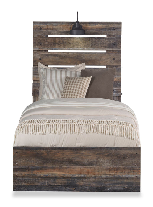 Abby Twin Bed - Brown