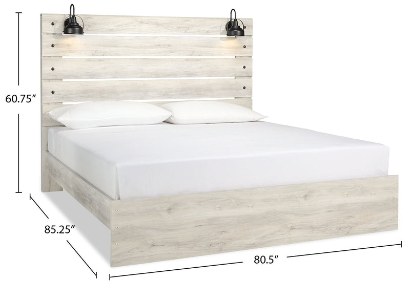 Abby King Panel Bed