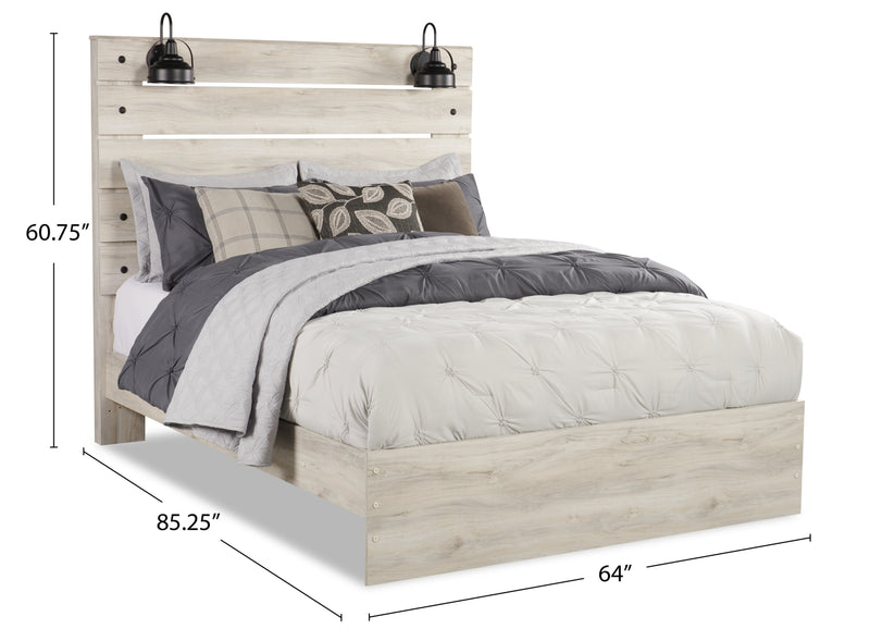 Abby Queen Panel Bed