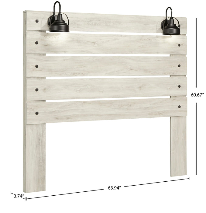 Abby Queen Headboard - White