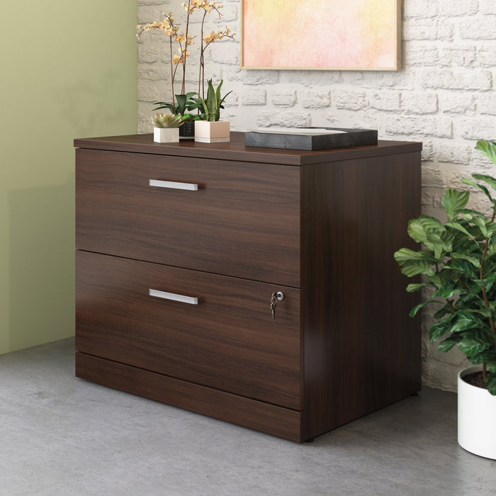 Affirm 35.43\" Commercial Grade 2-Drawer Filing Cabinet - Noble Elm