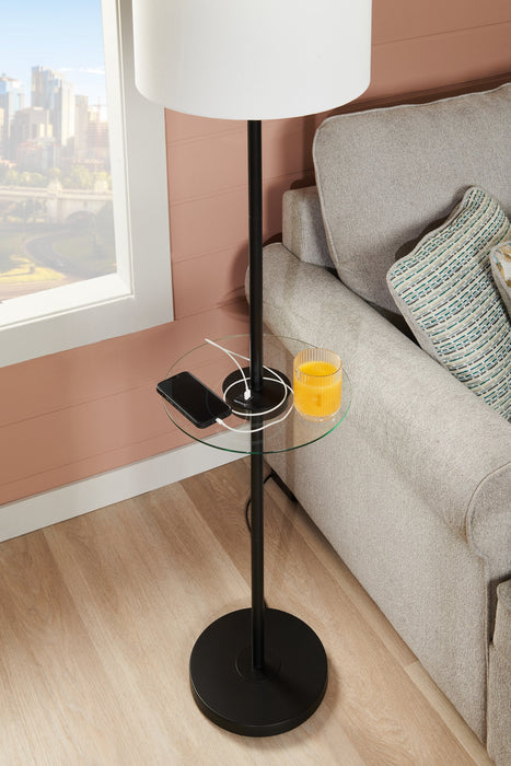 Alban Floor Lamp with USB Port