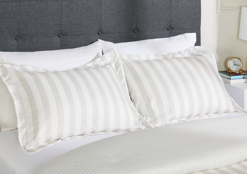 Ambrose 3-Piece Full/Queen Comforter Set - Oatmeal