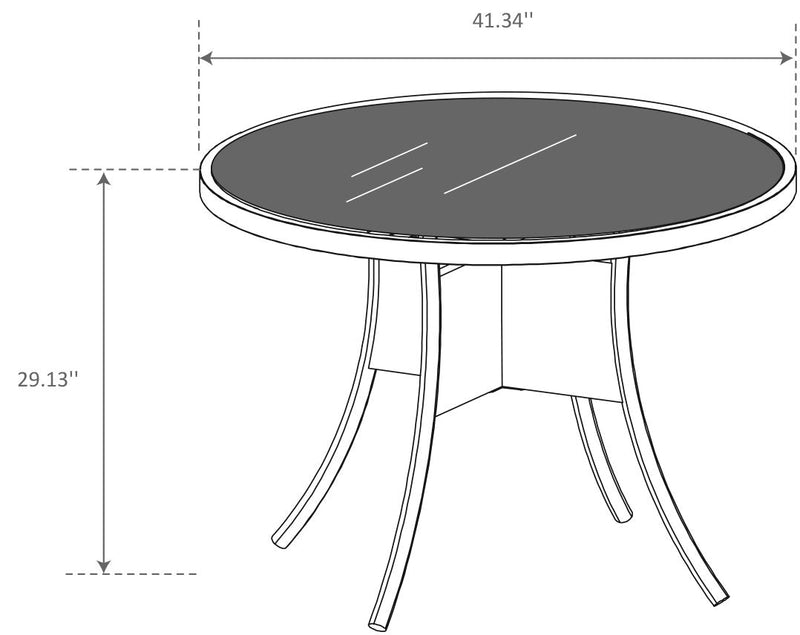 Arizona Patio Dining Table