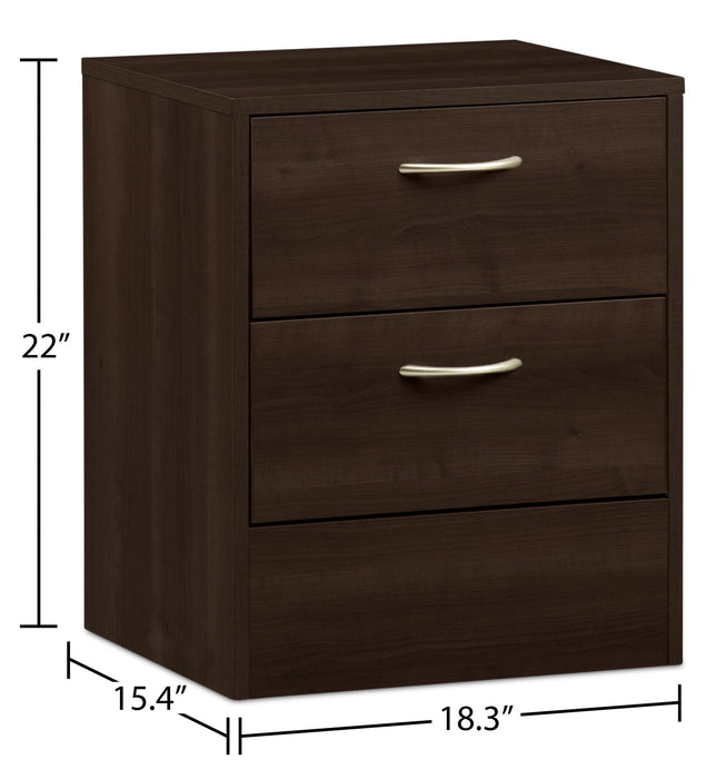 Arlo Nightstand - Espresso