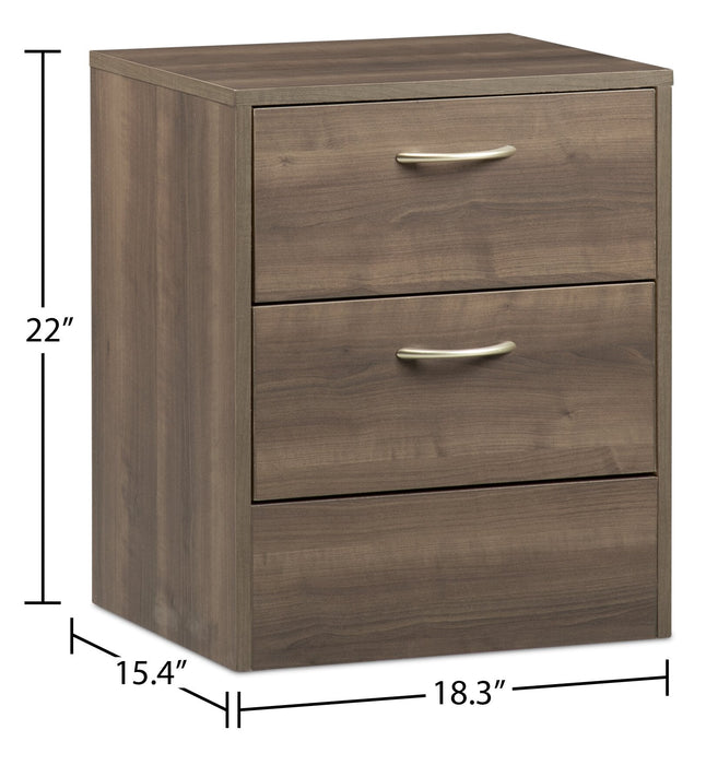 Arlo Nightstand - Grey