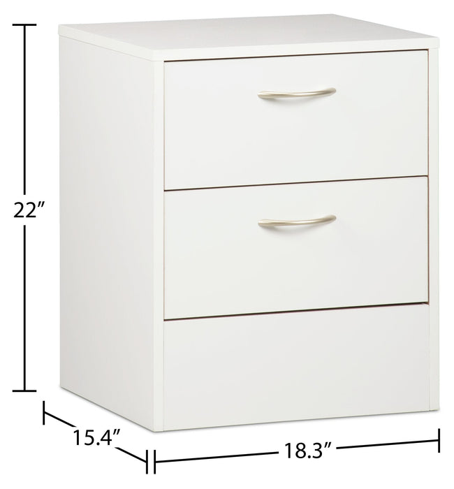 Arlo Nightstand - White