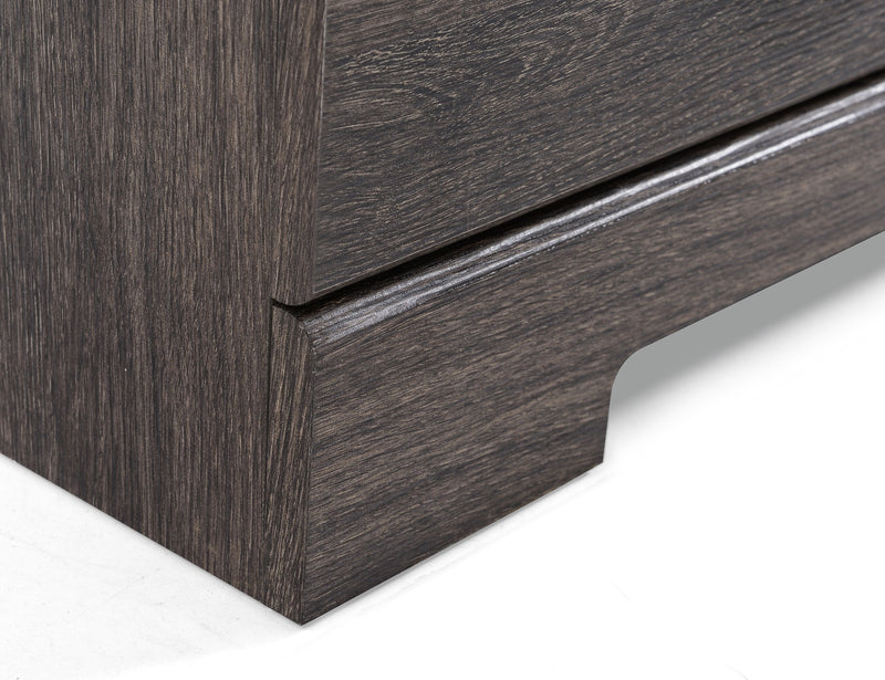 Asher 60\" TV Stand with Log Fireplace