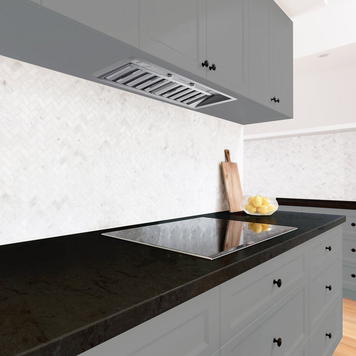 Ancona Pro 28\" Ducted Stainless Steel Insert Range Hood - AN-1329 