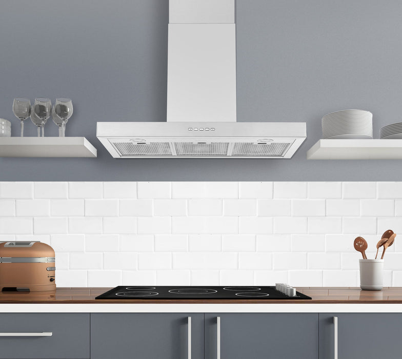 Ancona 36\" Convertible Wall-Mounted Range Hood - AN-1588 
