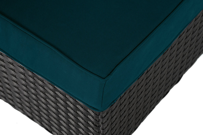 Barbados Patio Corner Chair - Blue