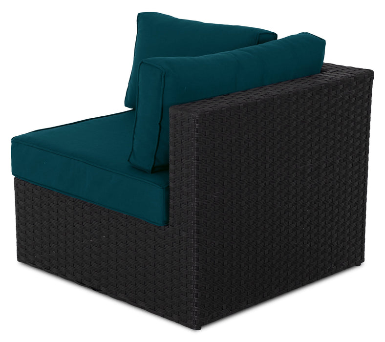 Barbados Patio Corner Chair - Blue