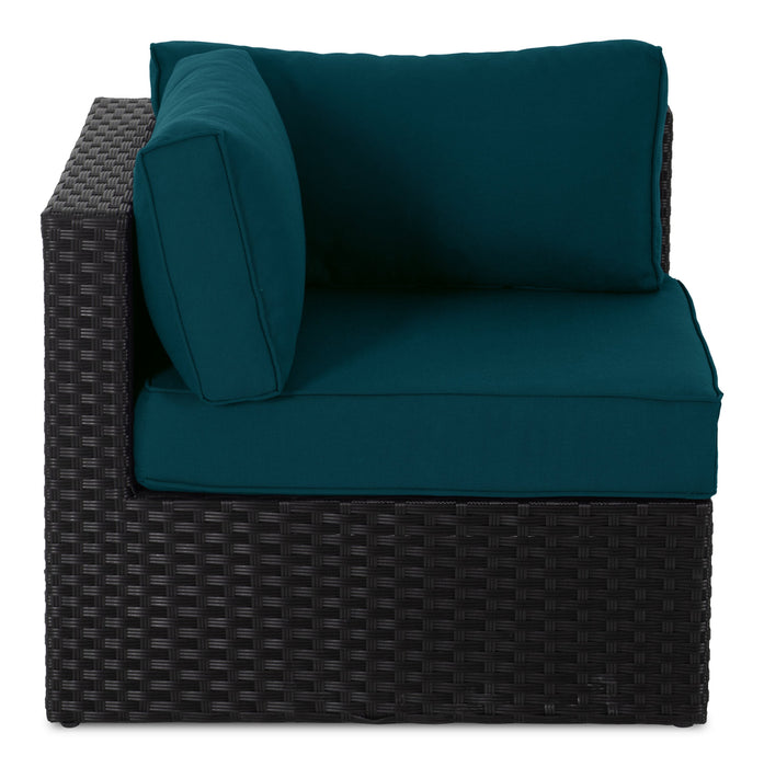Barbados Patio Corner Chair - Blue