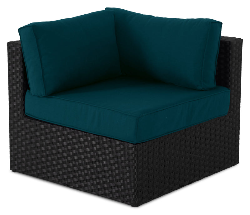 Barbados 5-Piece Patio Set – Blue 
