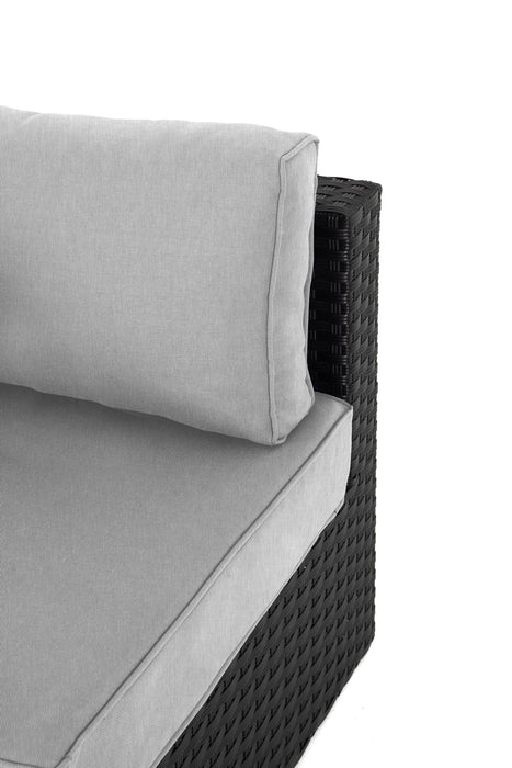 Barbados Patio Corner Chair – Grey