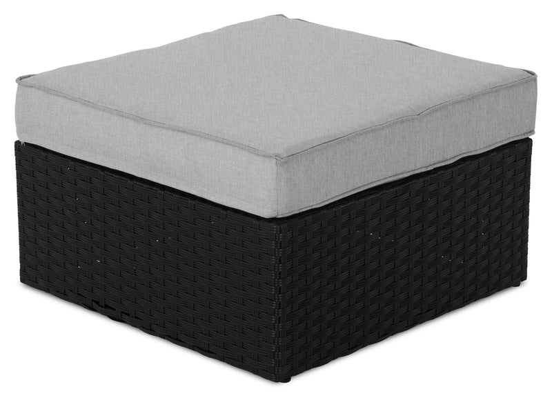 Barbados Patio Ottoman - Grey