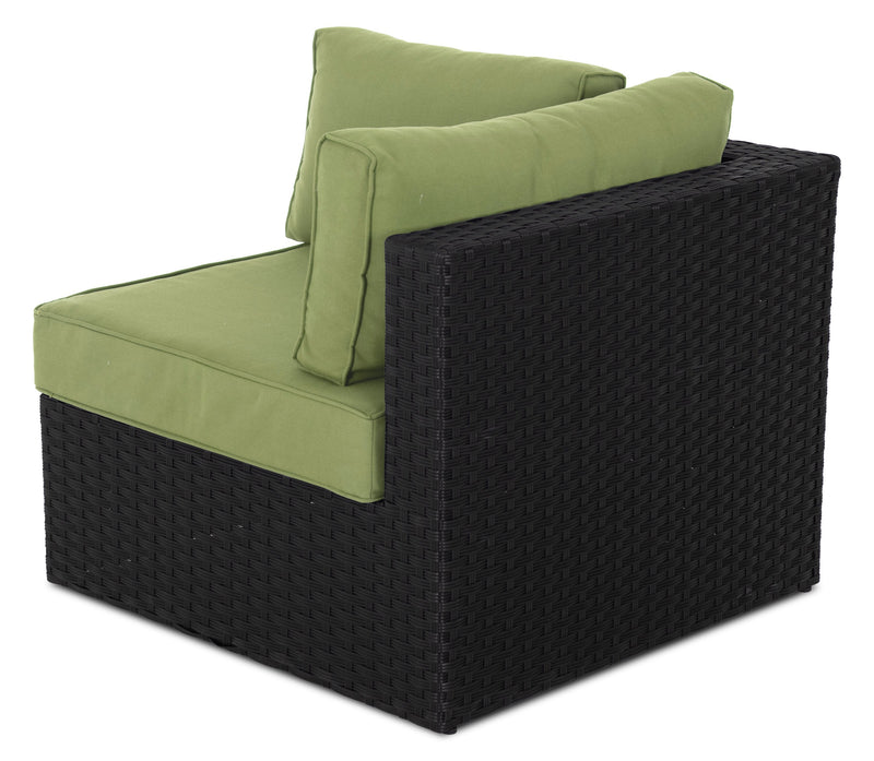 Barbados Patio Corner Chair – Green