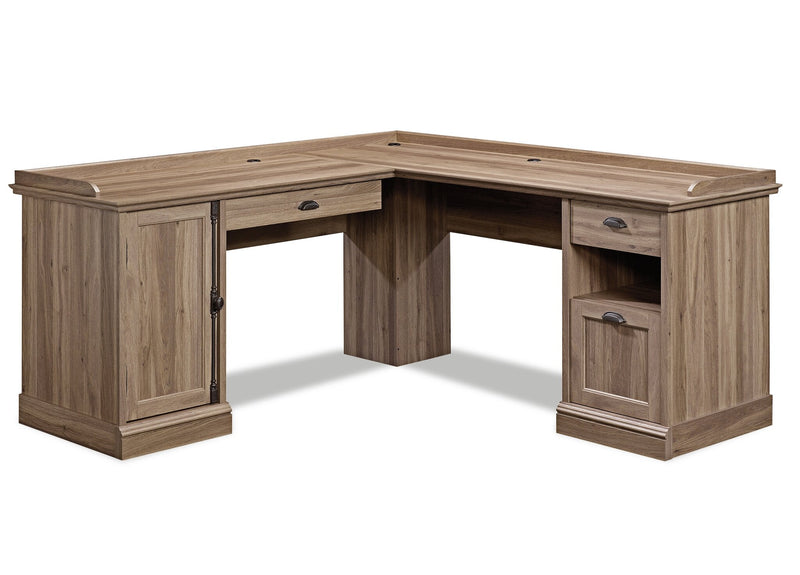 Barrister Lane Corner Desk - Salt Oak