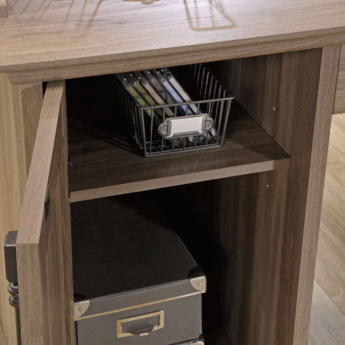 Barrister Lane Corner Desk - Salt Oak