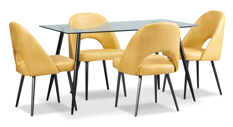 Bay Dining Chair - Yellow