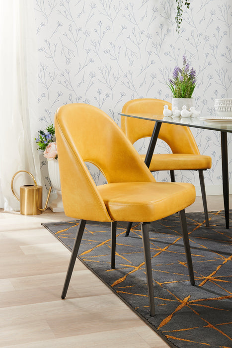 Bay Dining Chair - Yellow