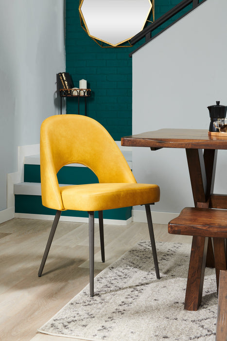 Bay Dining Chair - Yellow