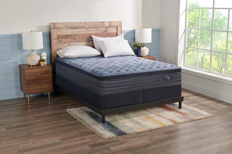 Serta Back Logic 2.0 Eurotop Firm King Mattress Set